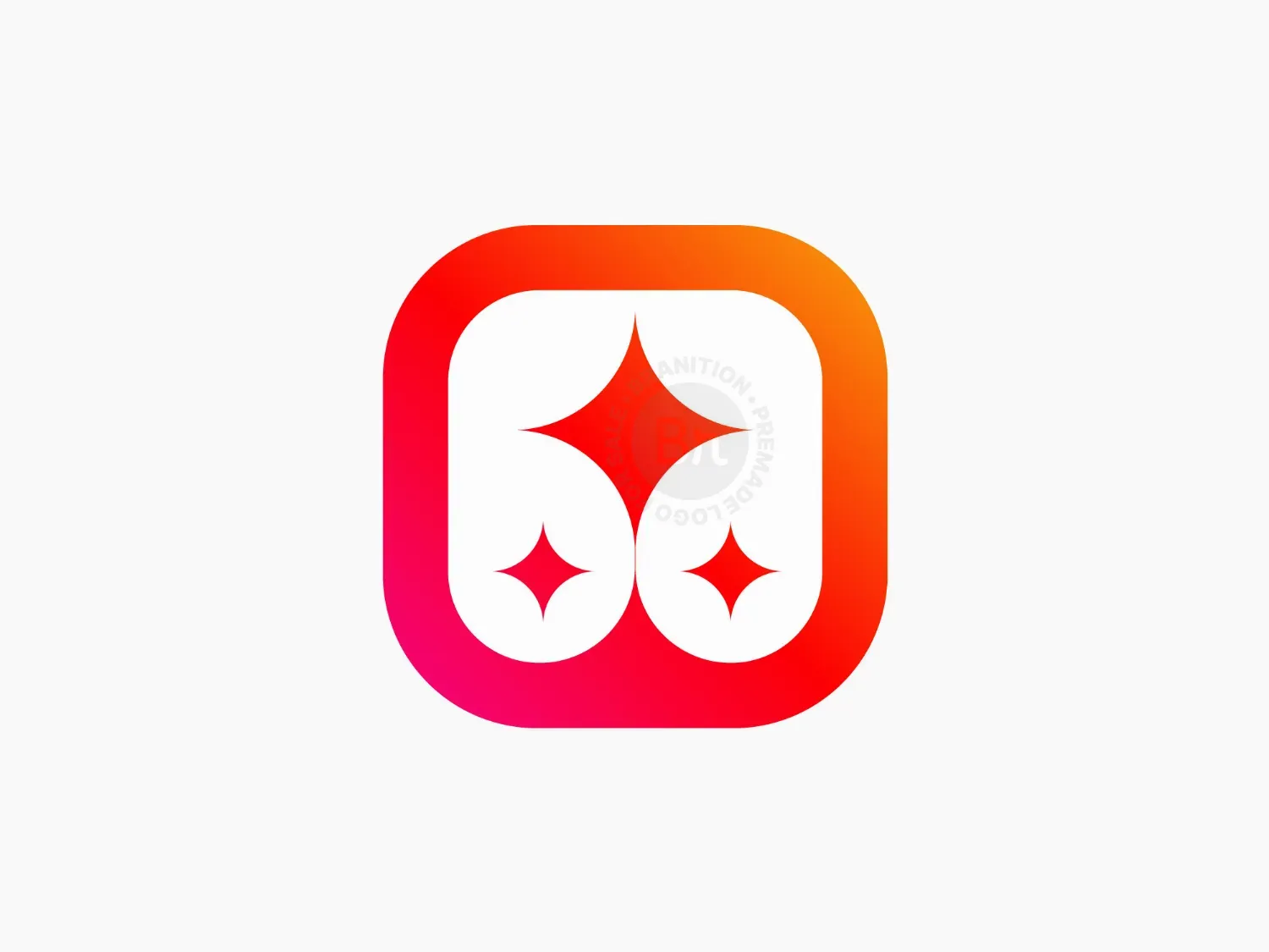 Modern AI Gaming Brand Logo