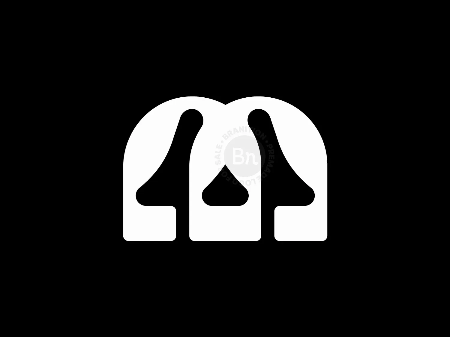 Modern Letter M Logo