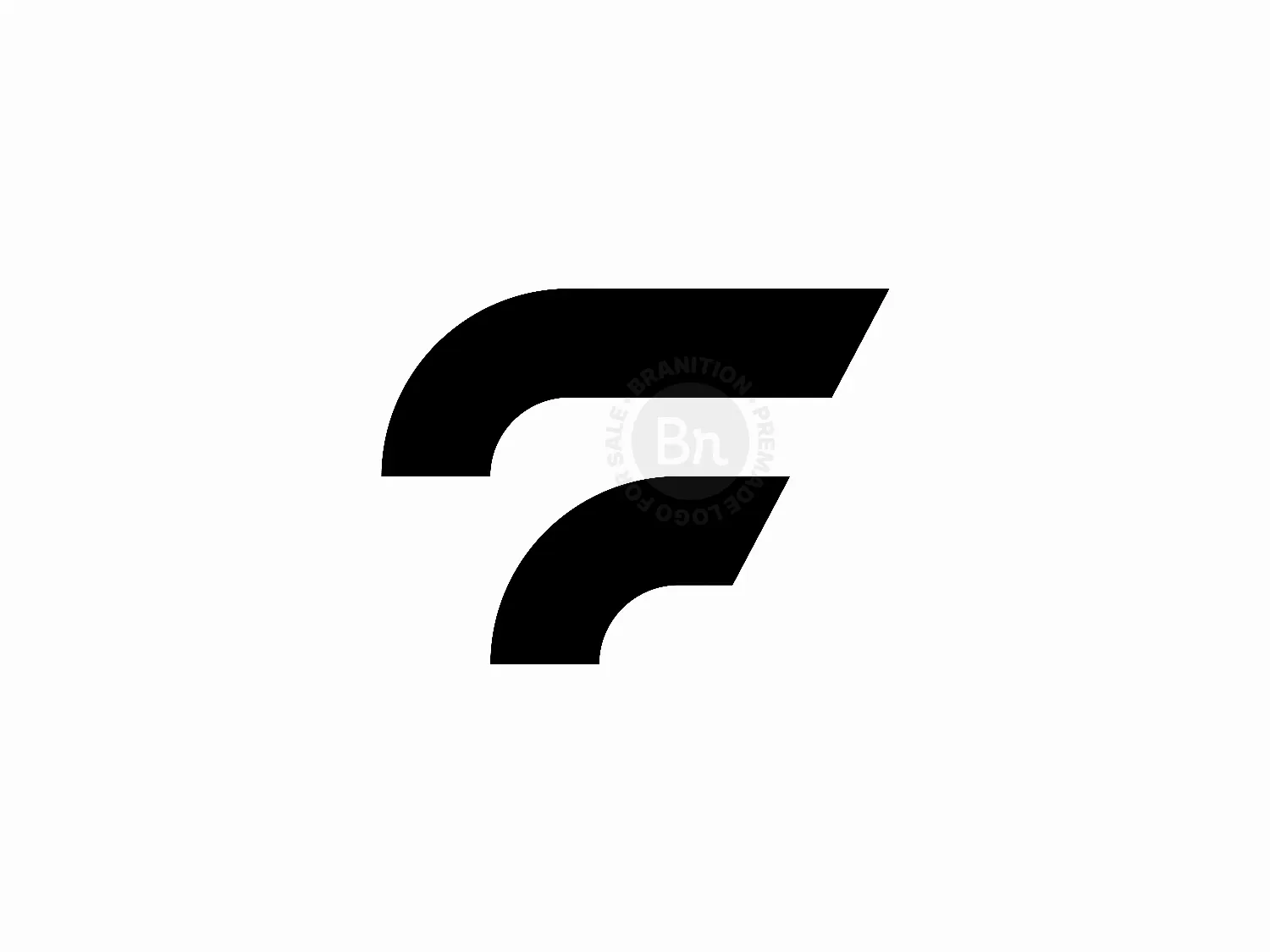Minimal F Letter Logo Design