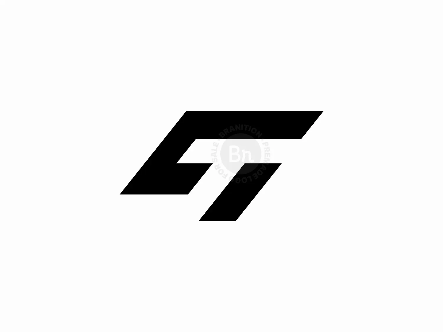 Abstract T Letter Logo Design