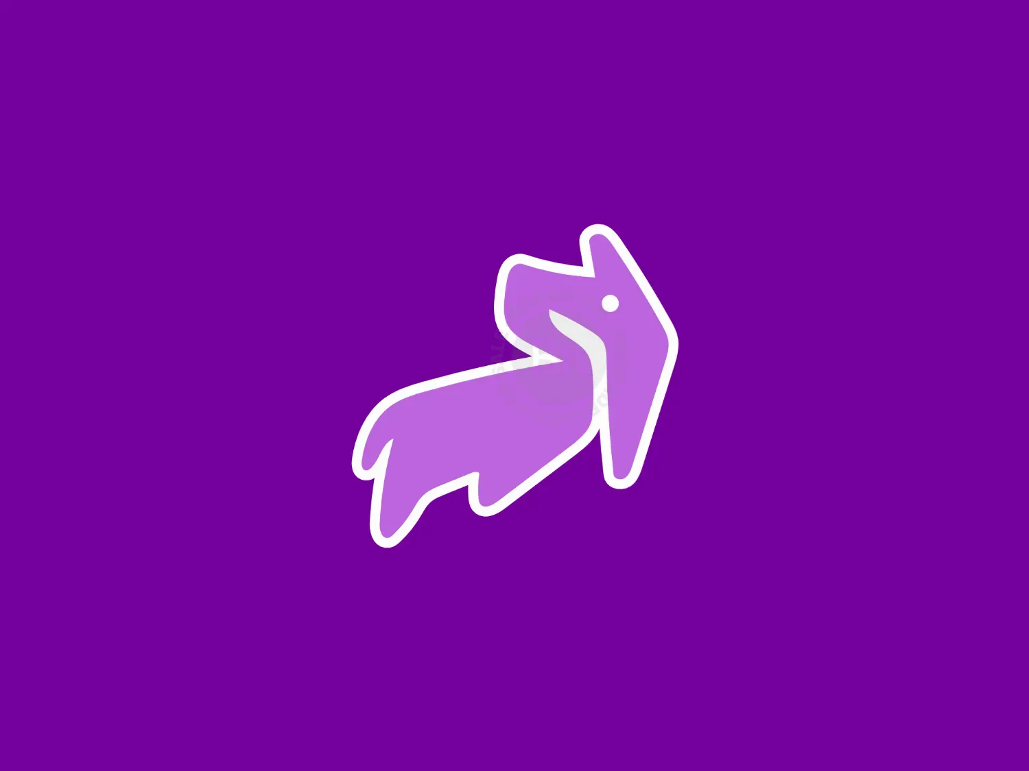 Dog Pet Modern Logo