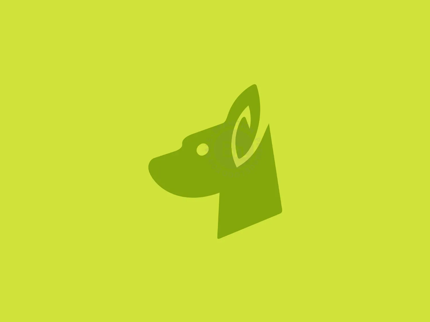 Dog Leaf Logo
