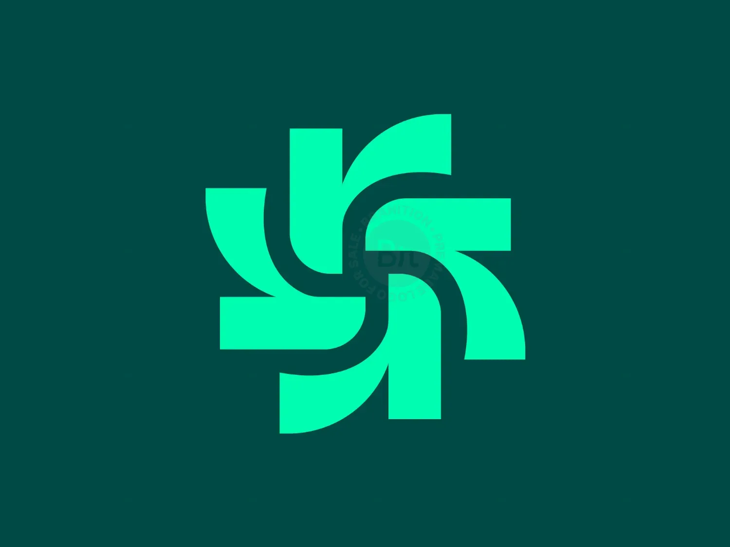 Modern Business Growth Logo