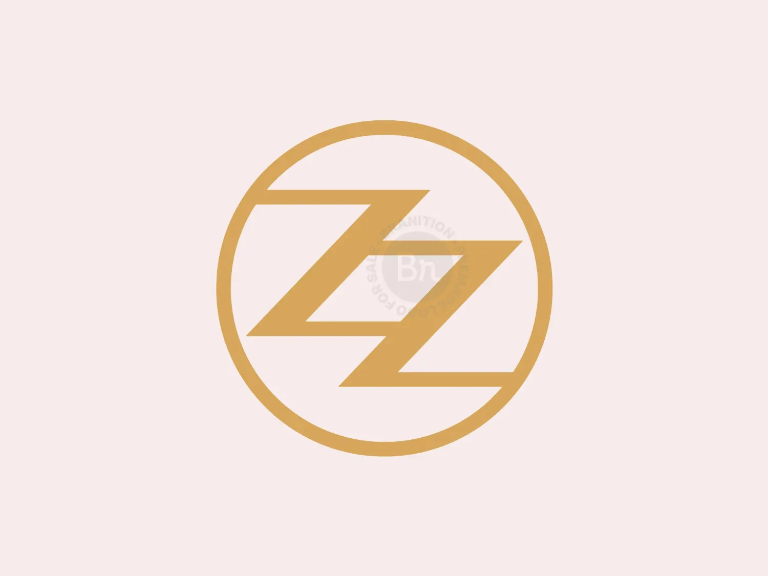 Modern Letter Z Luxury Logo