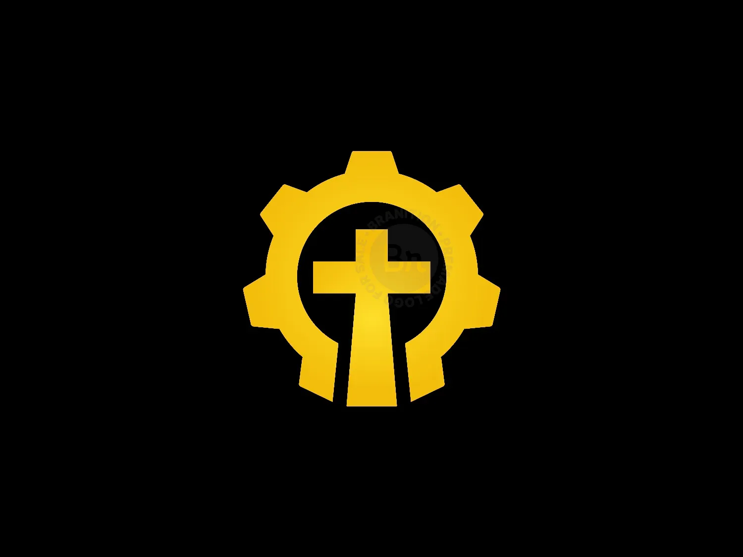 Christian (Cross) Gear Symbol