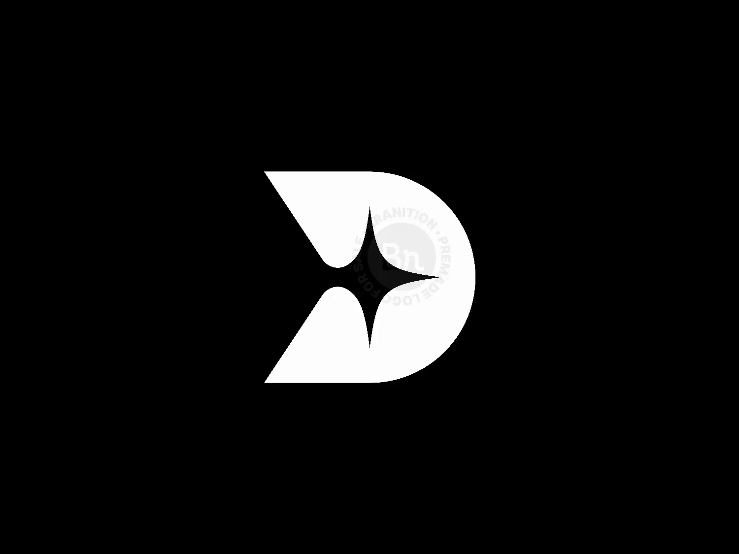 Modern D Star Logo