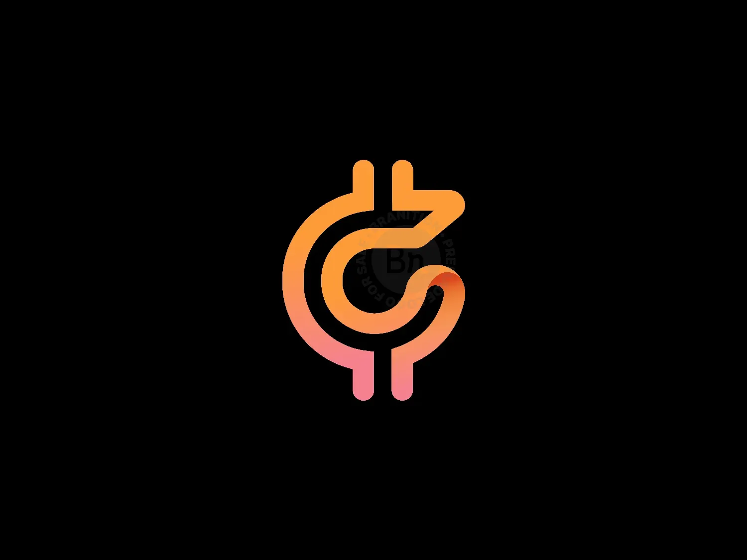 Colorful G Letter Crypto Logo Design