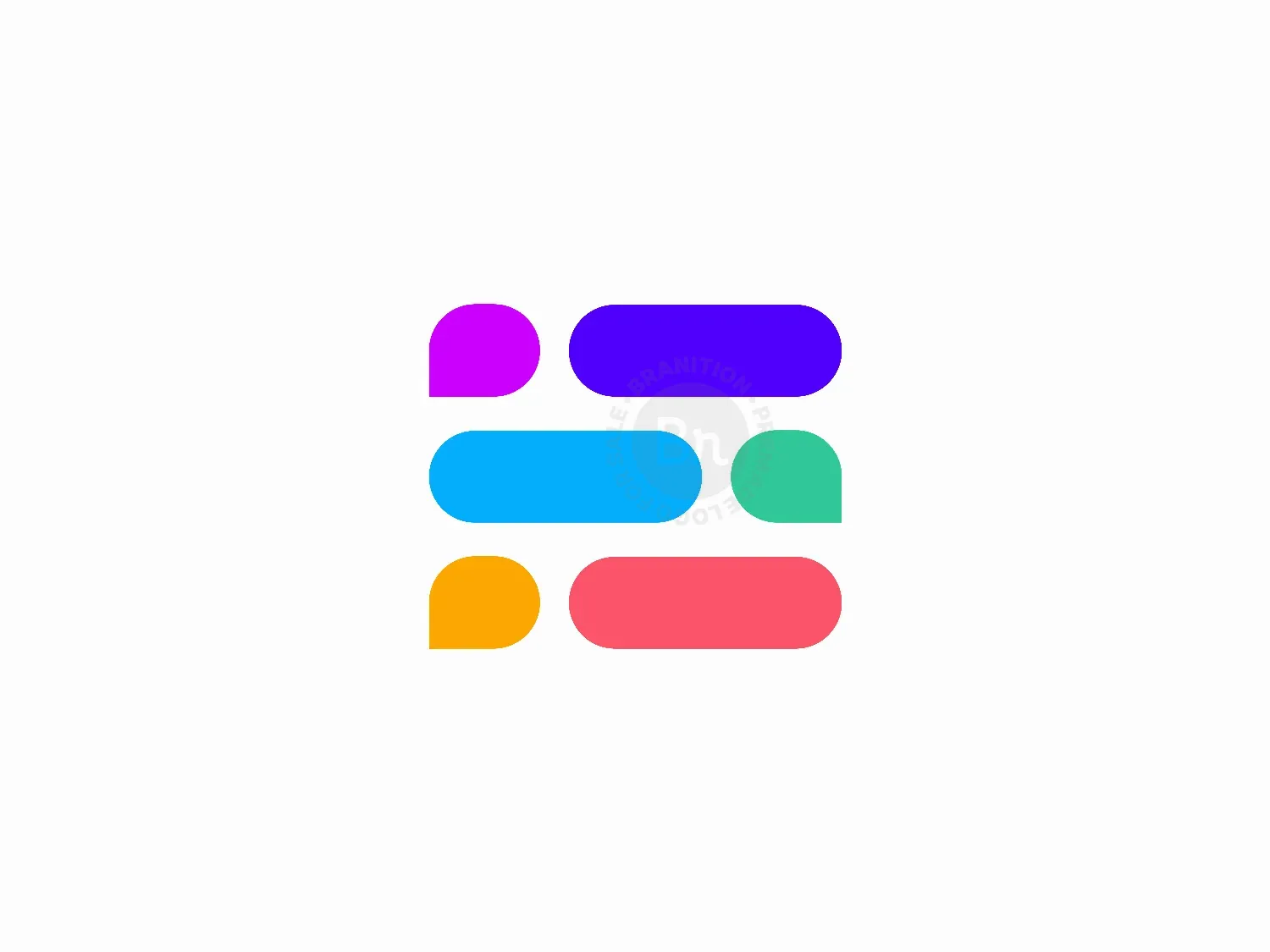 Colorful E Letter Logo Design