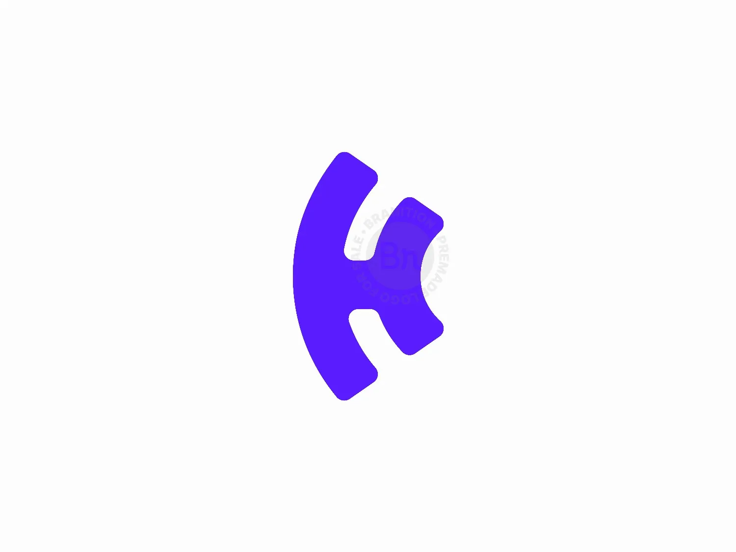 Abstract H Letter Logo Design