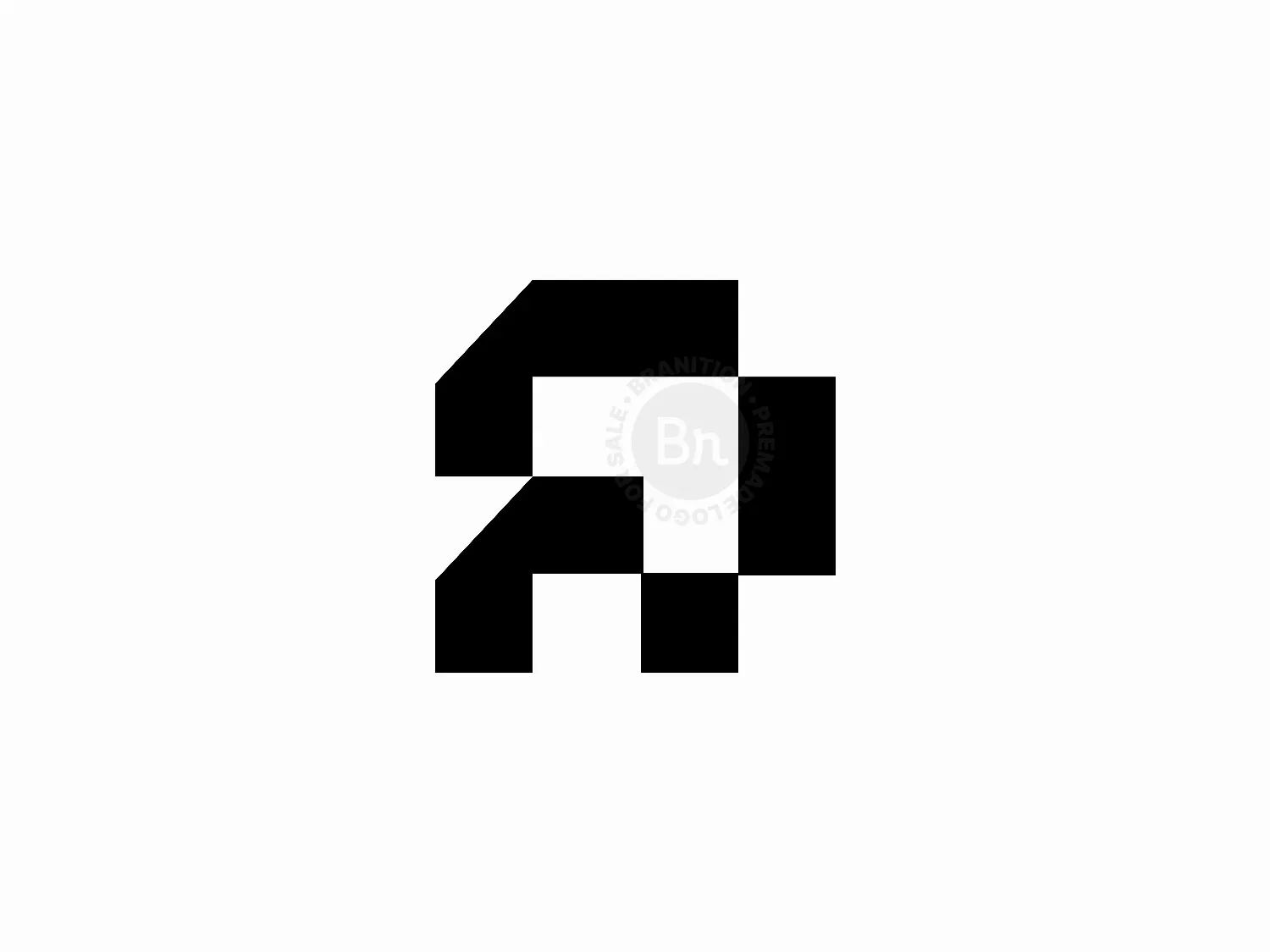 Abstract F Letter Arrow Logo Design