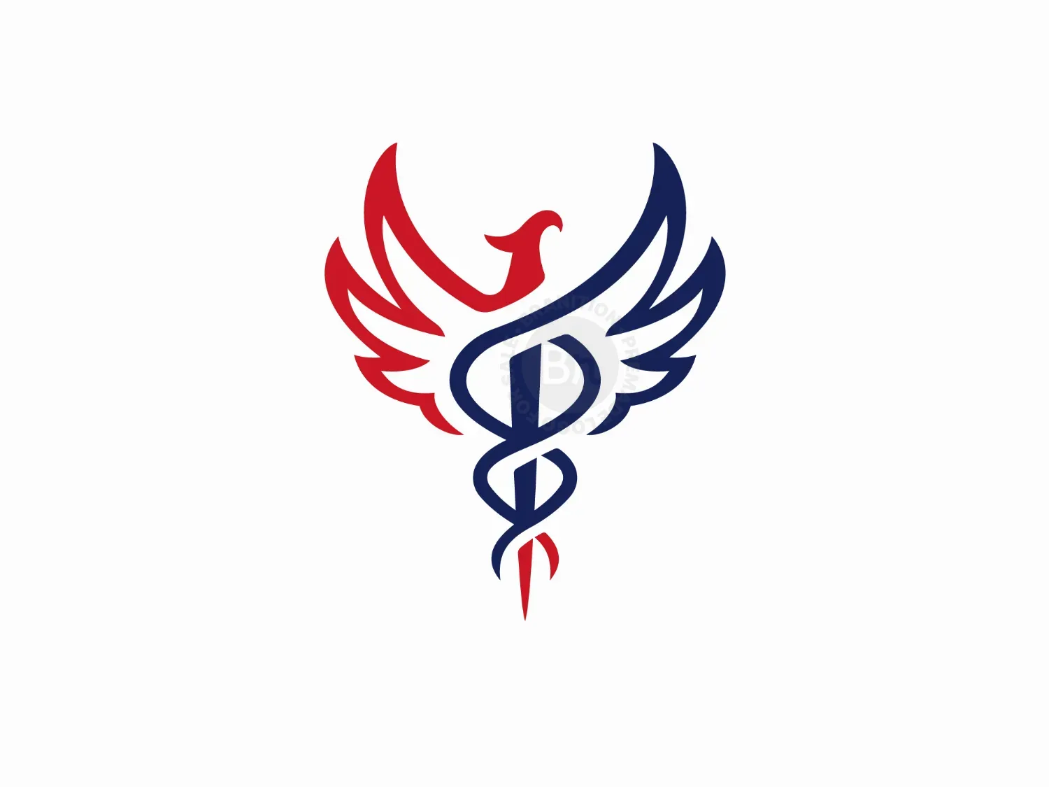 Caduceus Phoenix Logo