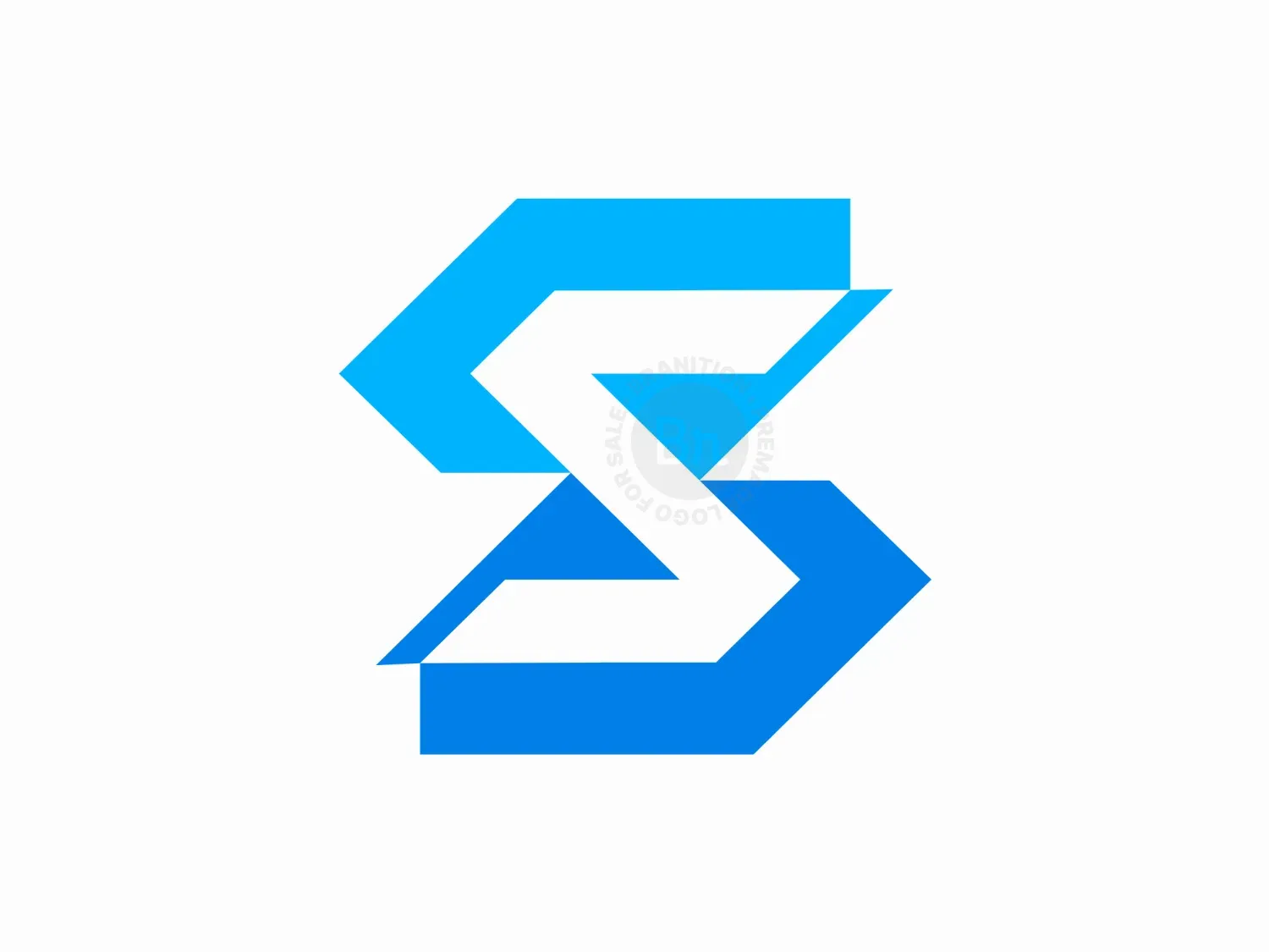 S Z Bold Modern Shape
