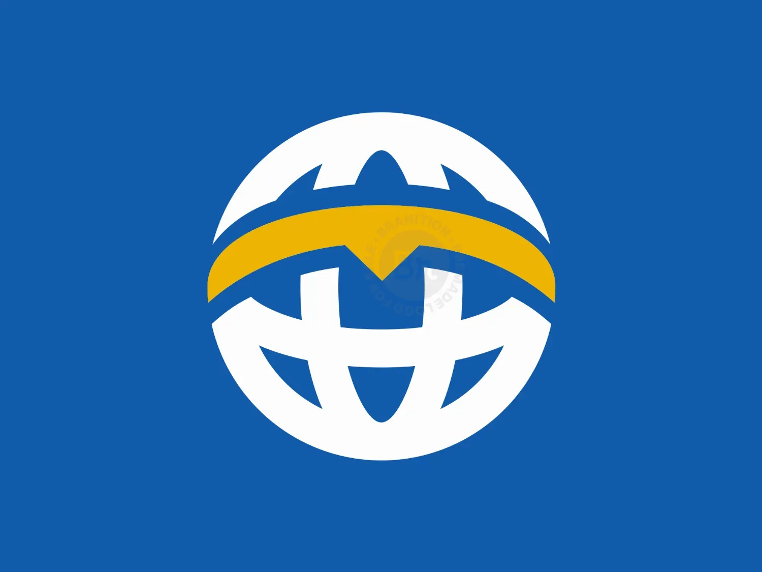 Global Flying Bird Simple Logo