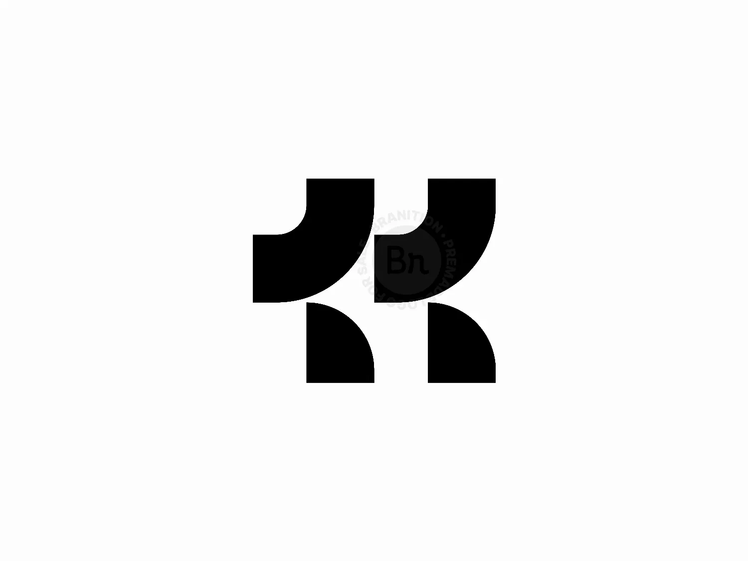 abstract monogram logo 4