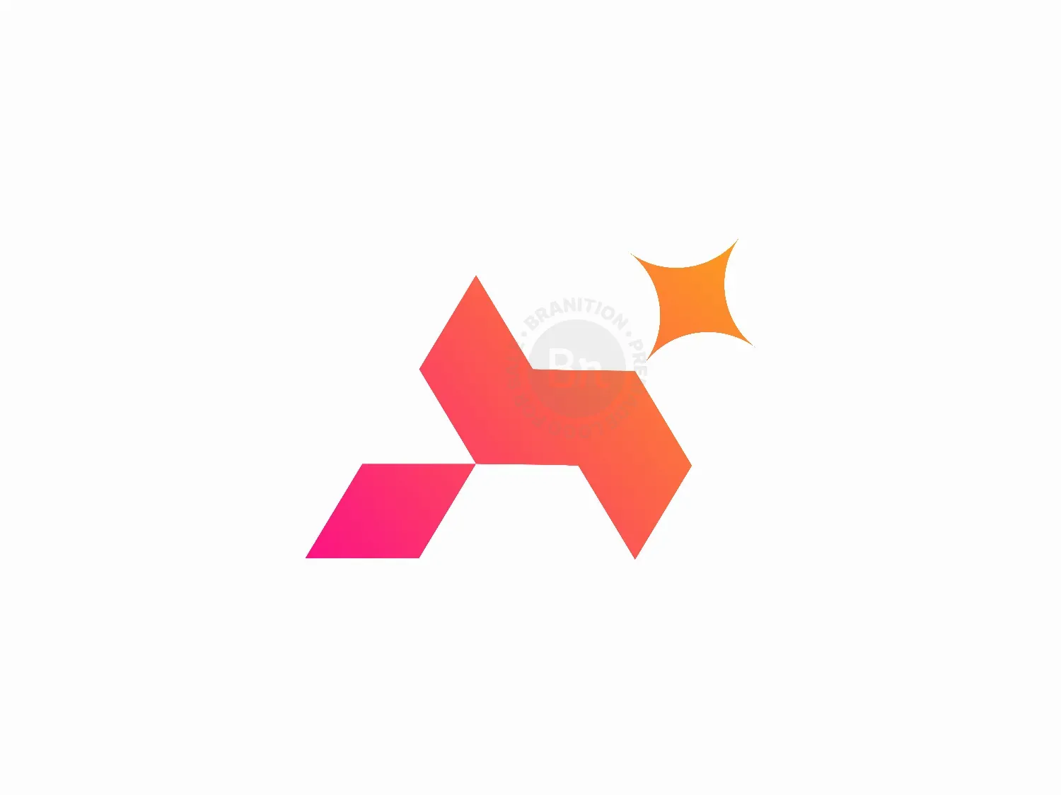 abstract monogram logo 3