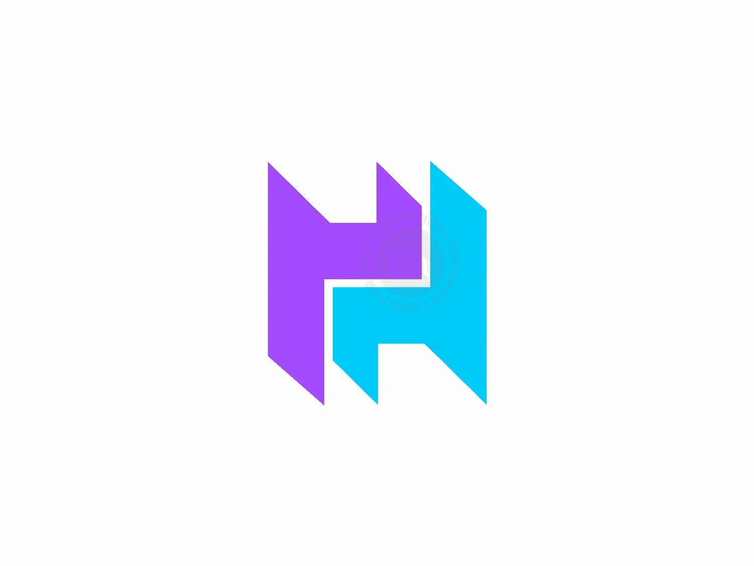 abstract monogram logo 0