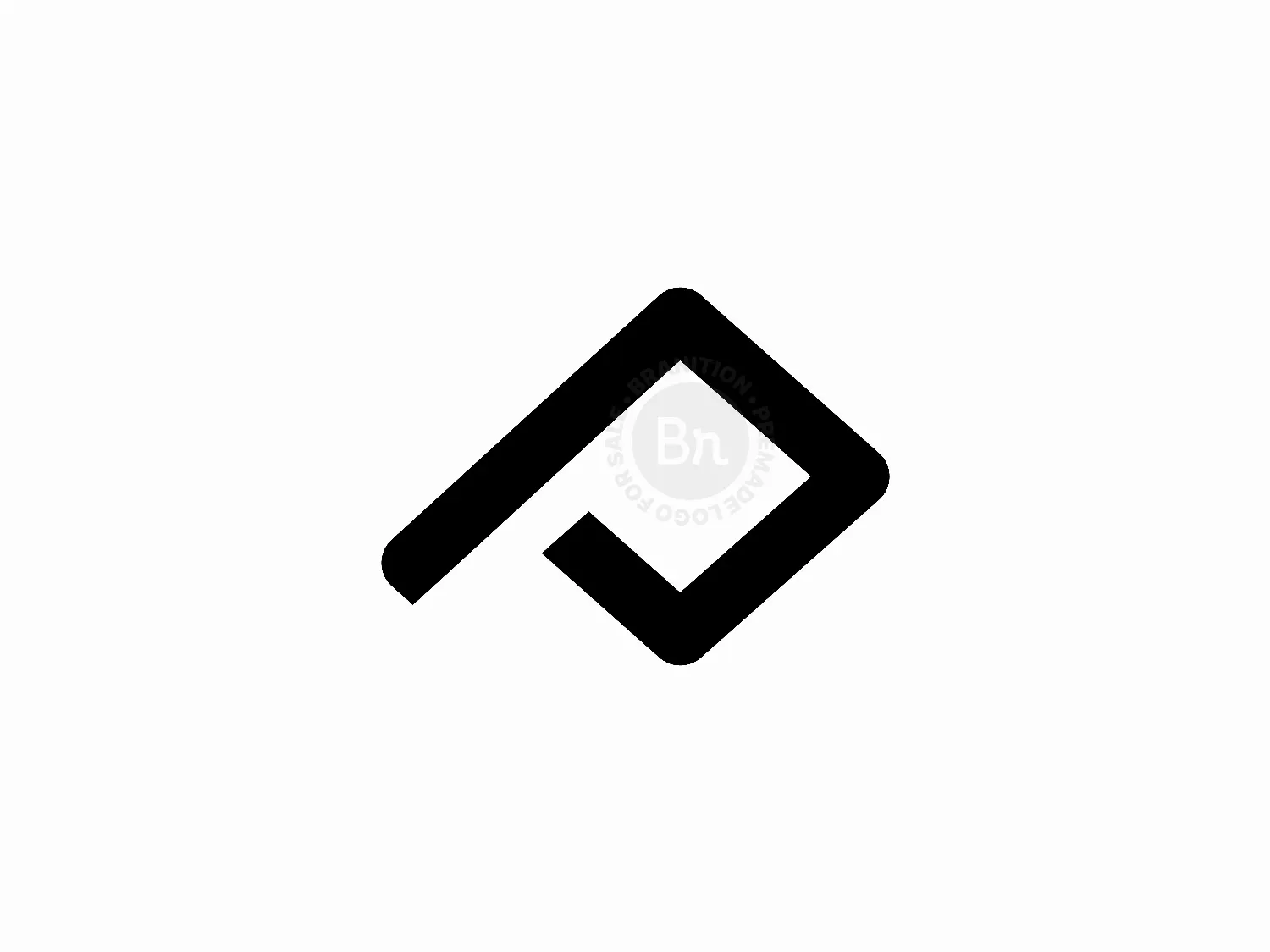 Abstract P Letter Logo Design