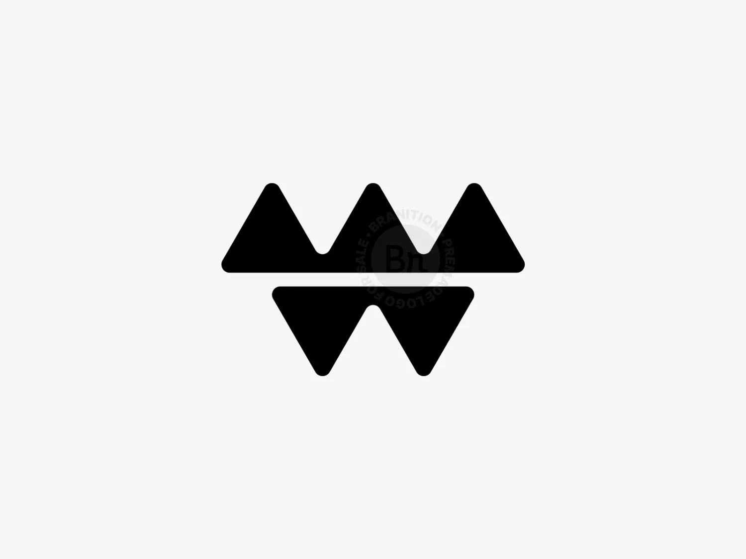 W Logo, W Lettermark, W Letter Logo // For Sale