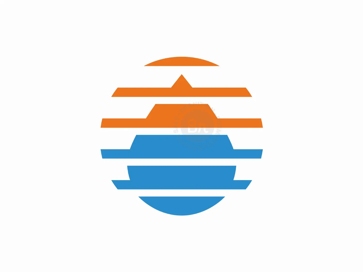 Coastal Water Drop Line Style