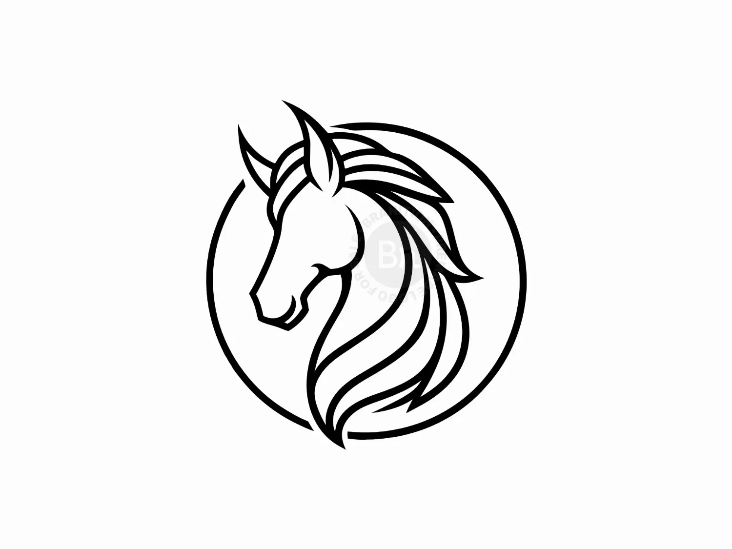 Horse Linear Circle