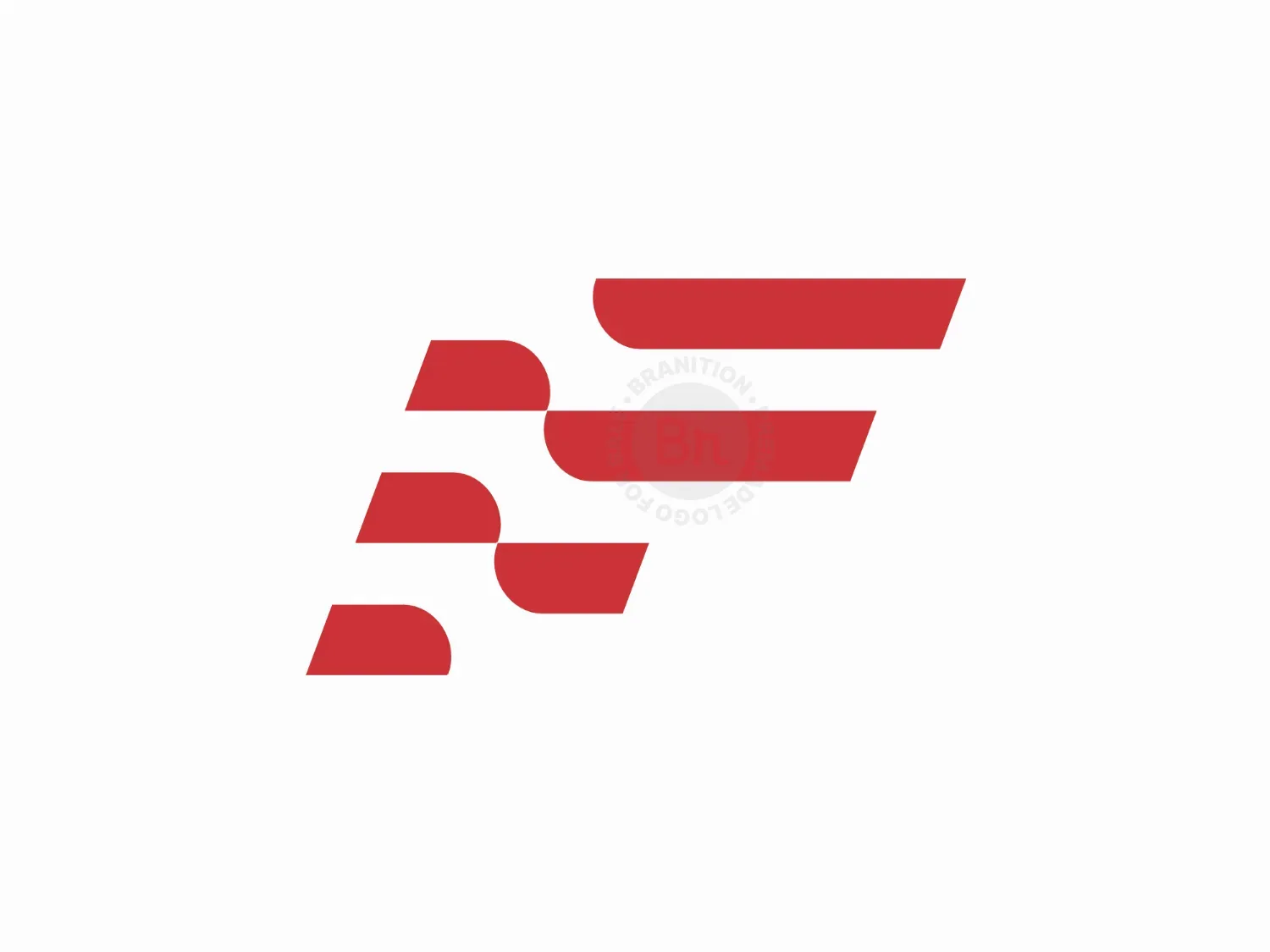 F Flag Modern Linear Flow
