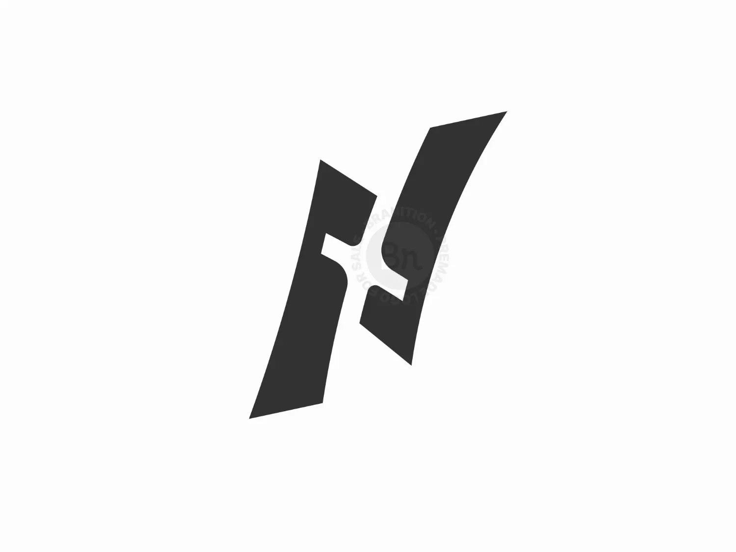 Letter N North Star Logo