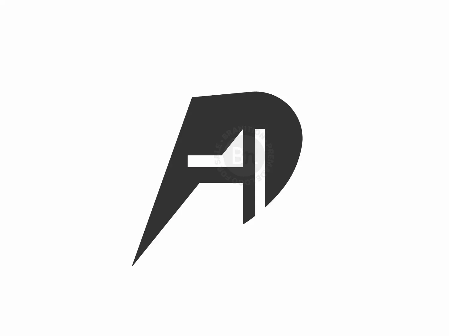 Letter DA Or PA Logo
