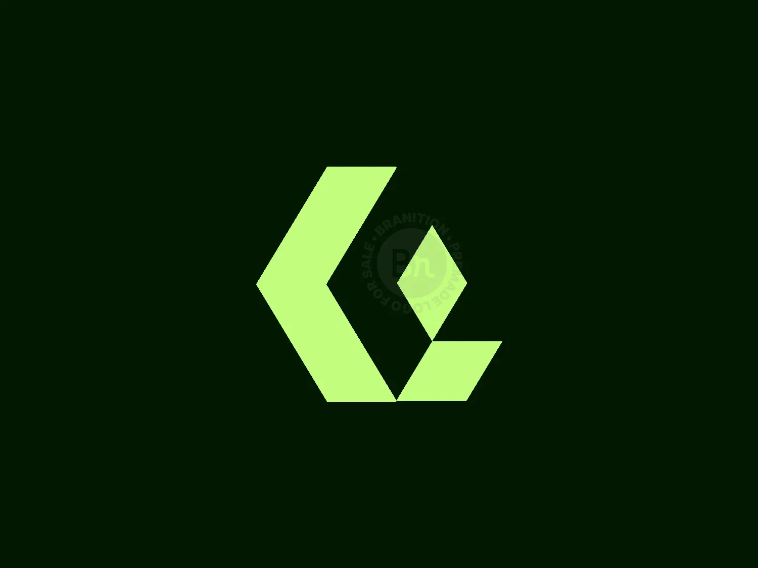 Abstract L Letter Logo Design