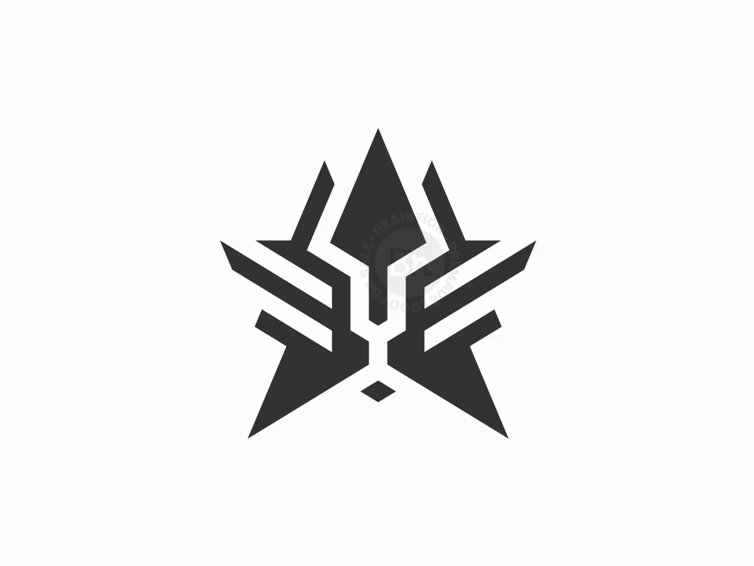 Modern Lion Star Logo