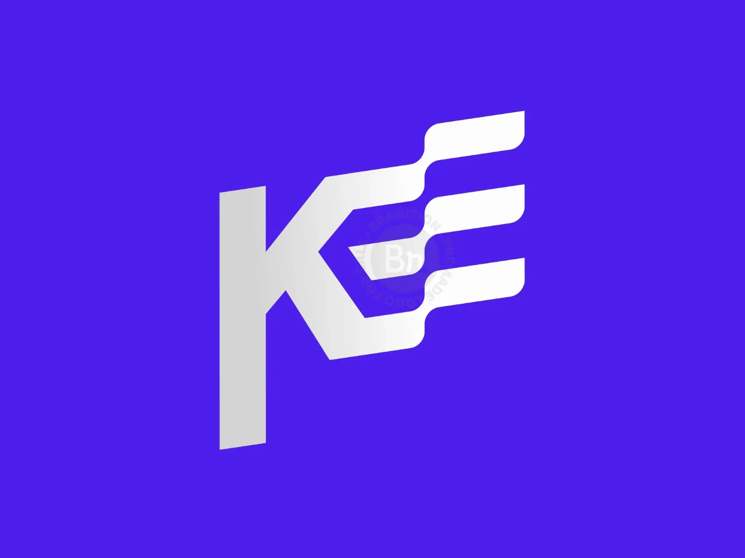 letter k kk kkk alphabet logo 0