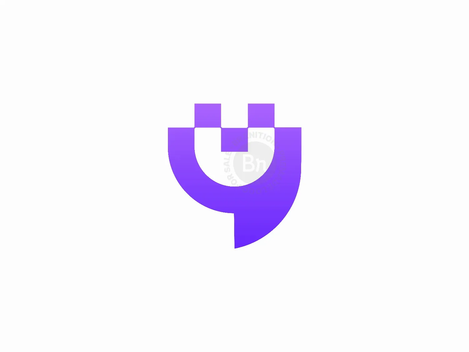 Pixel AI Chatbot Logo Design