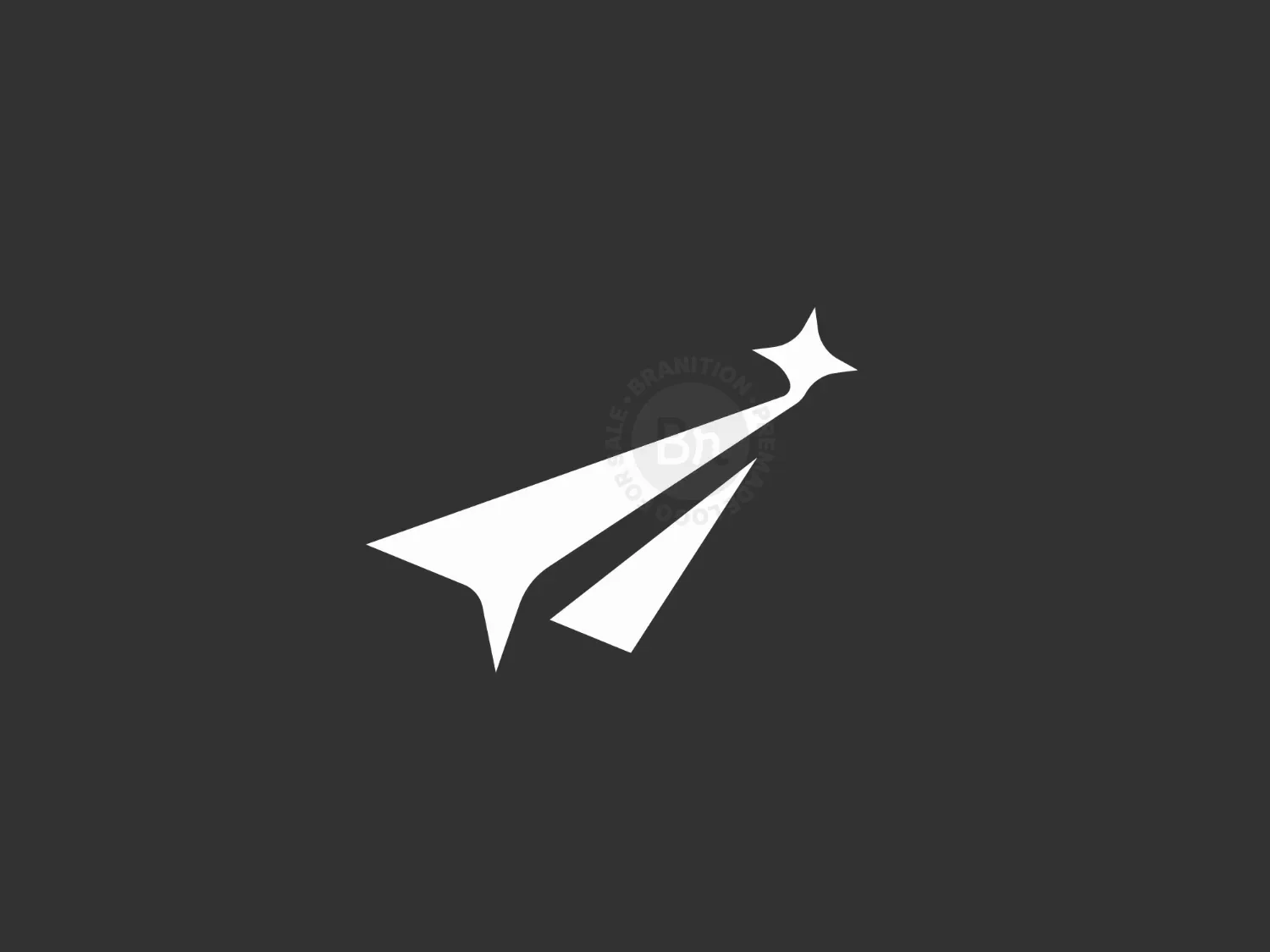 Star Paper Plane Logo