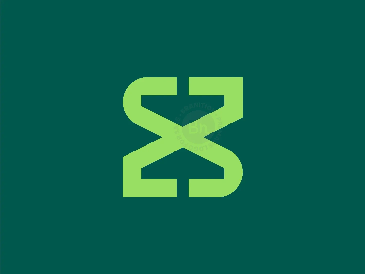 S, Z Arrow Logo