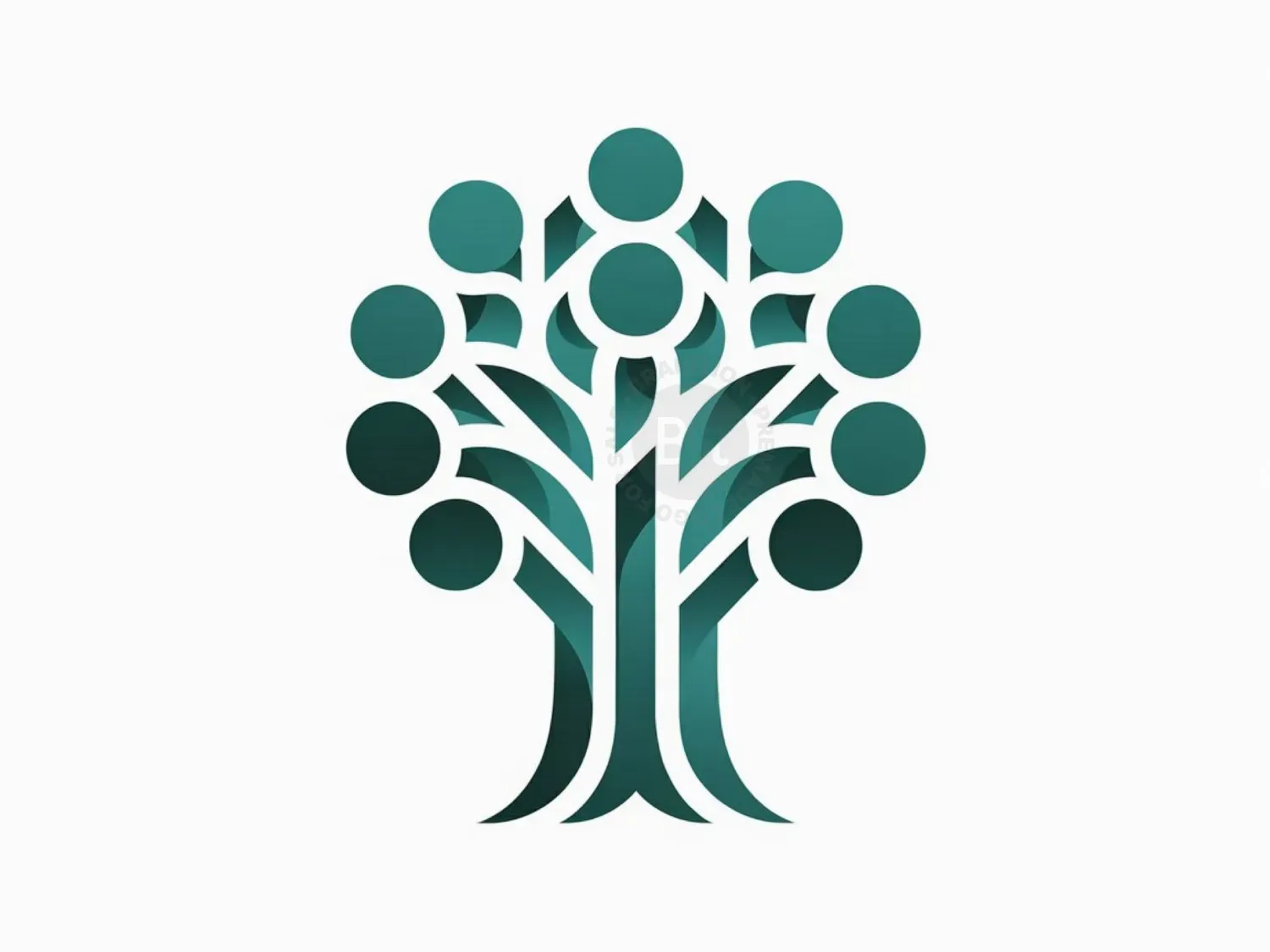 Abstract Tree Logo