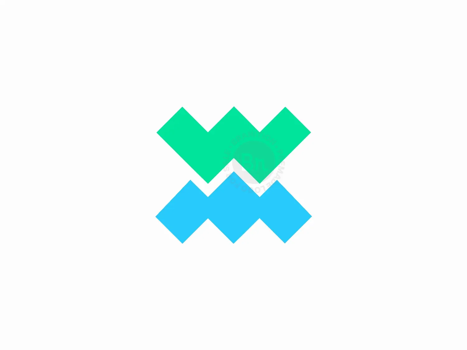 WM Letter Logo Design