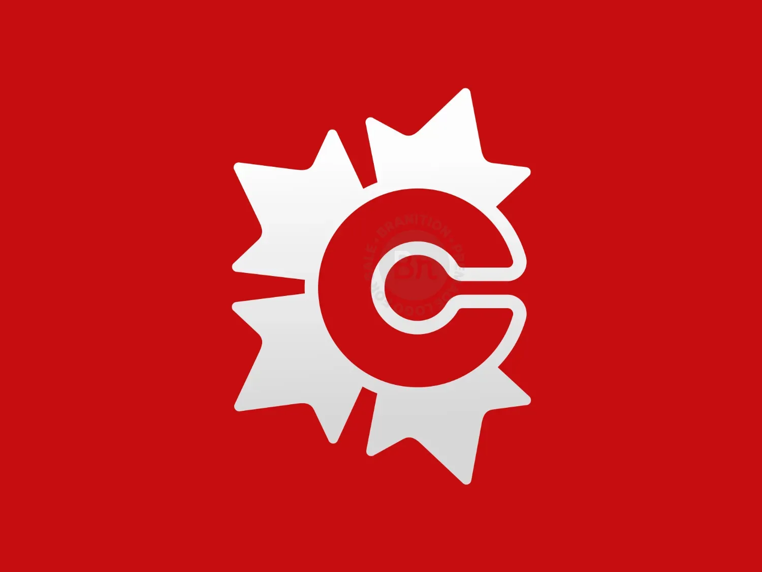 Letter C Canada Maple Leaves Logo