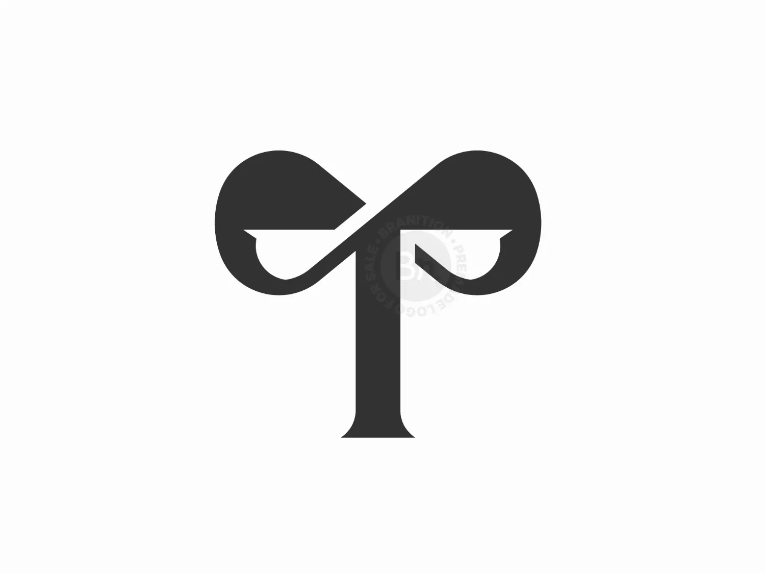 Letter T Infinity Logo