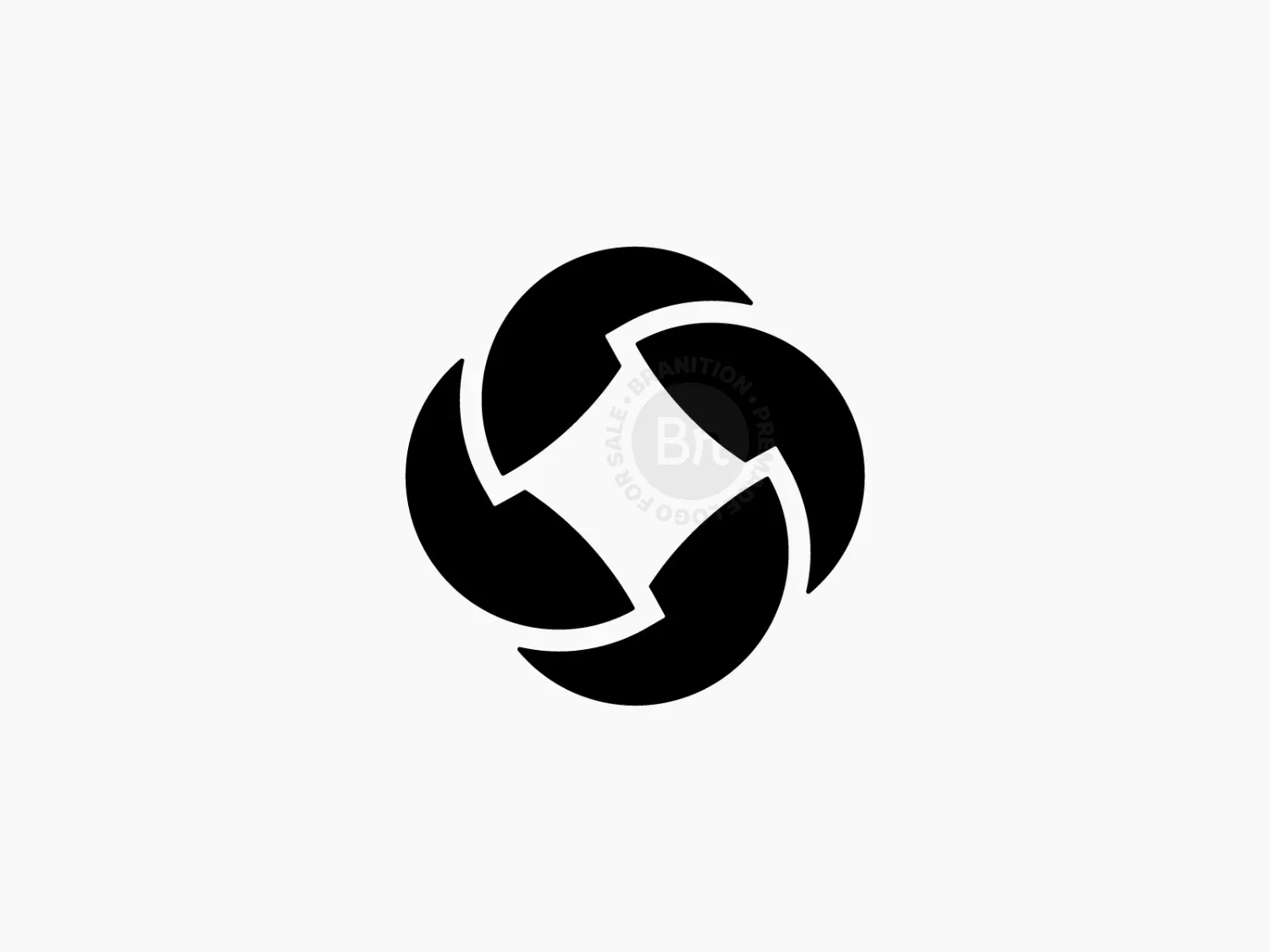 Modern Geometric Abstract Logo // For Sale