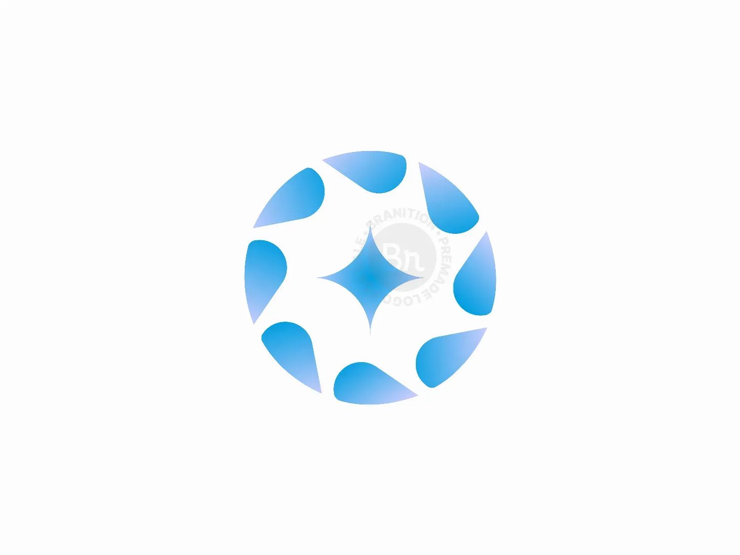 AI Network Spark Logo Design