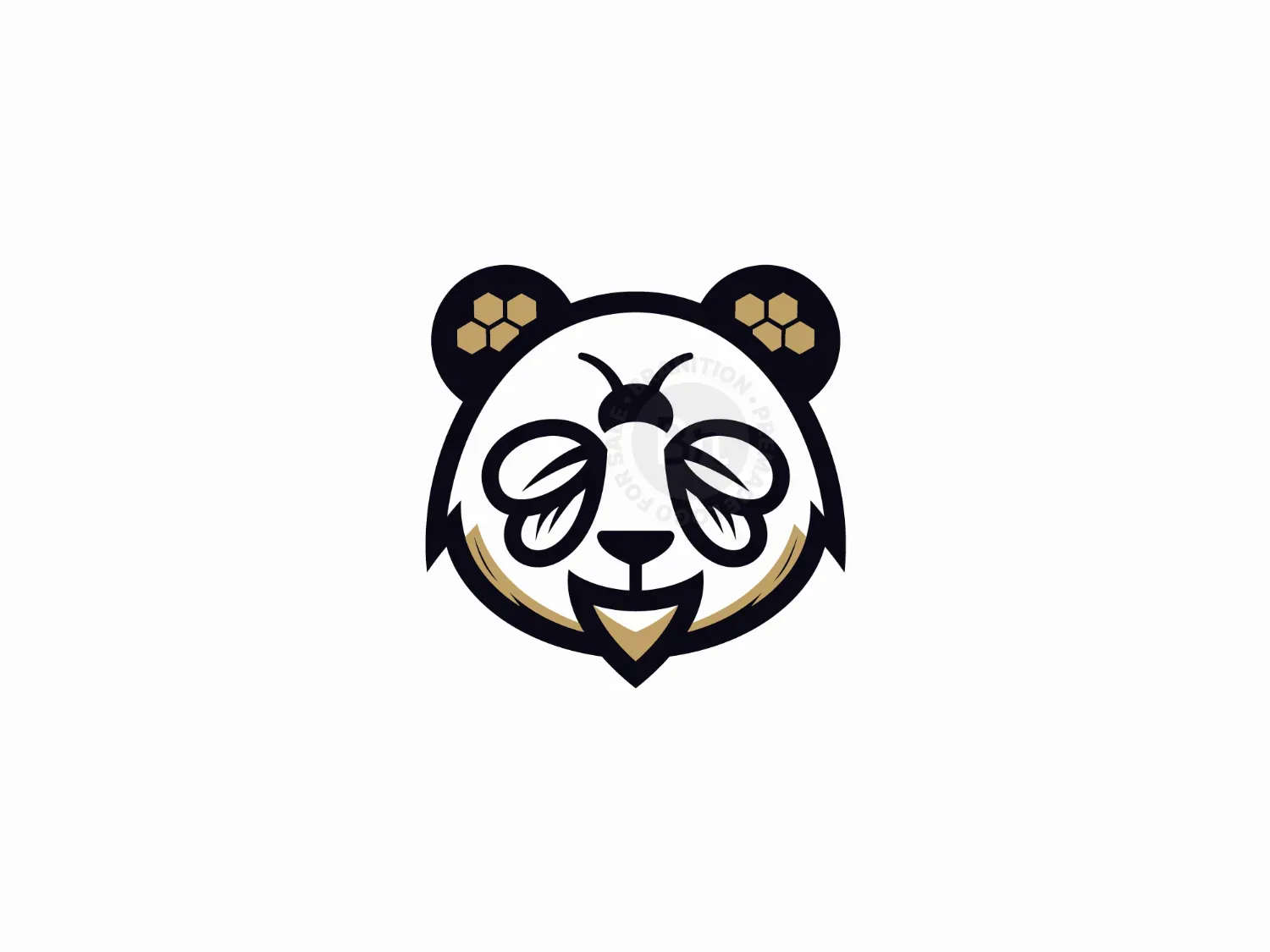 Bee And Panda Logo