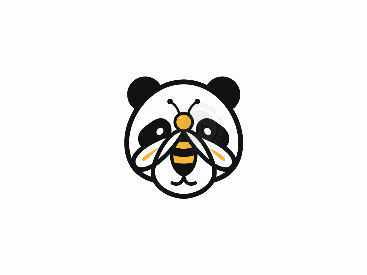 Bee And Panda Logo