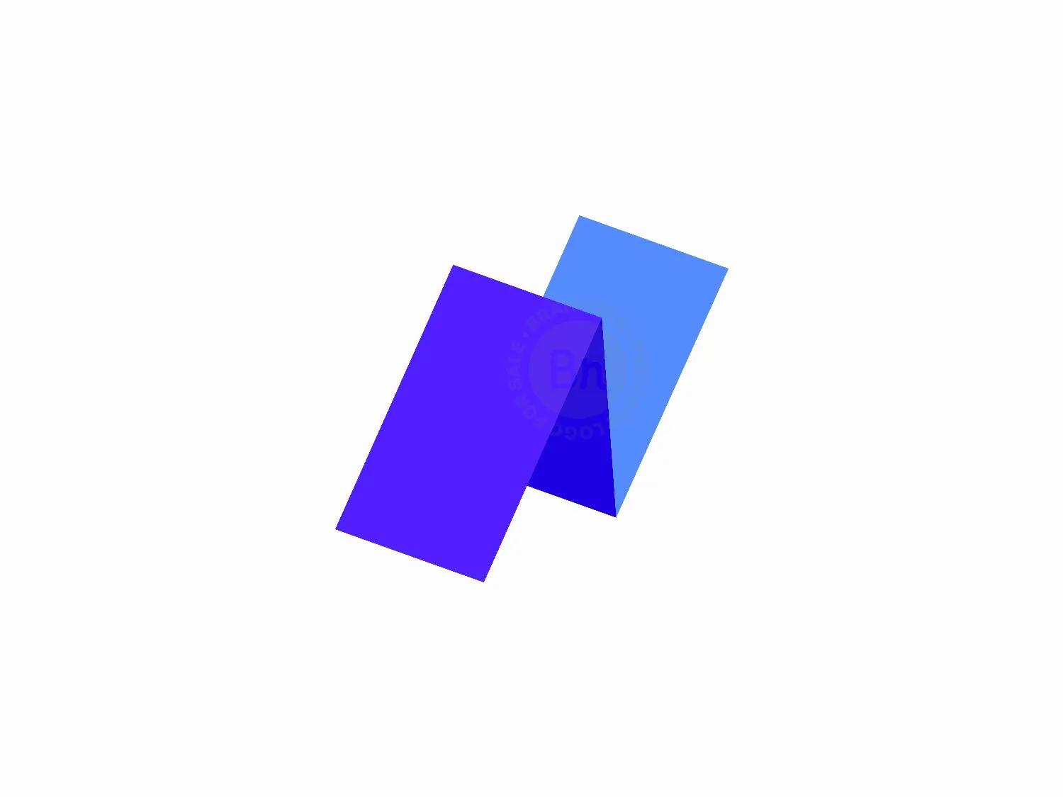 N Letter Tent Logo Design