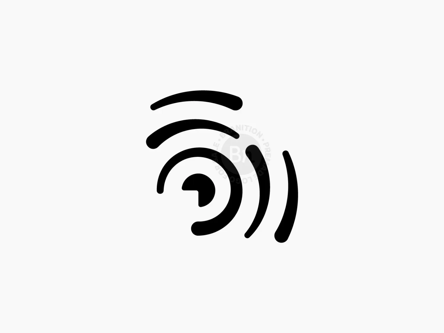 L Signal Logo, L Connection Logo, Circle L Logo // For Sale