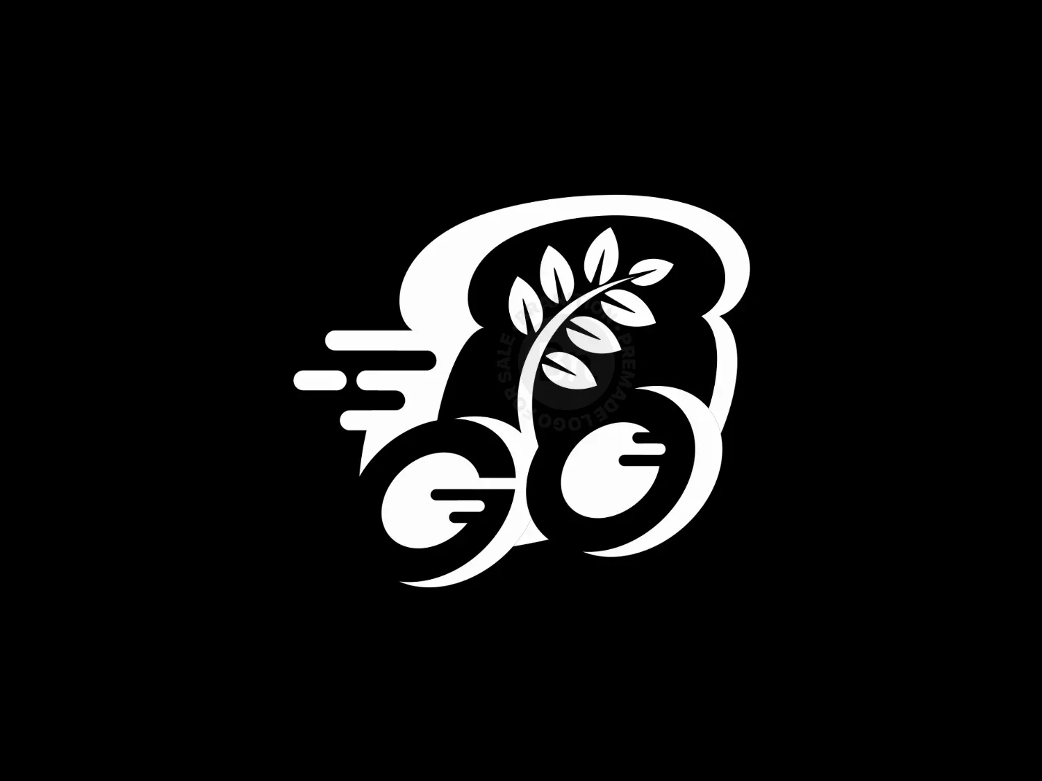 Bakery Business Logo Design Featuring A Fast-style Icon.