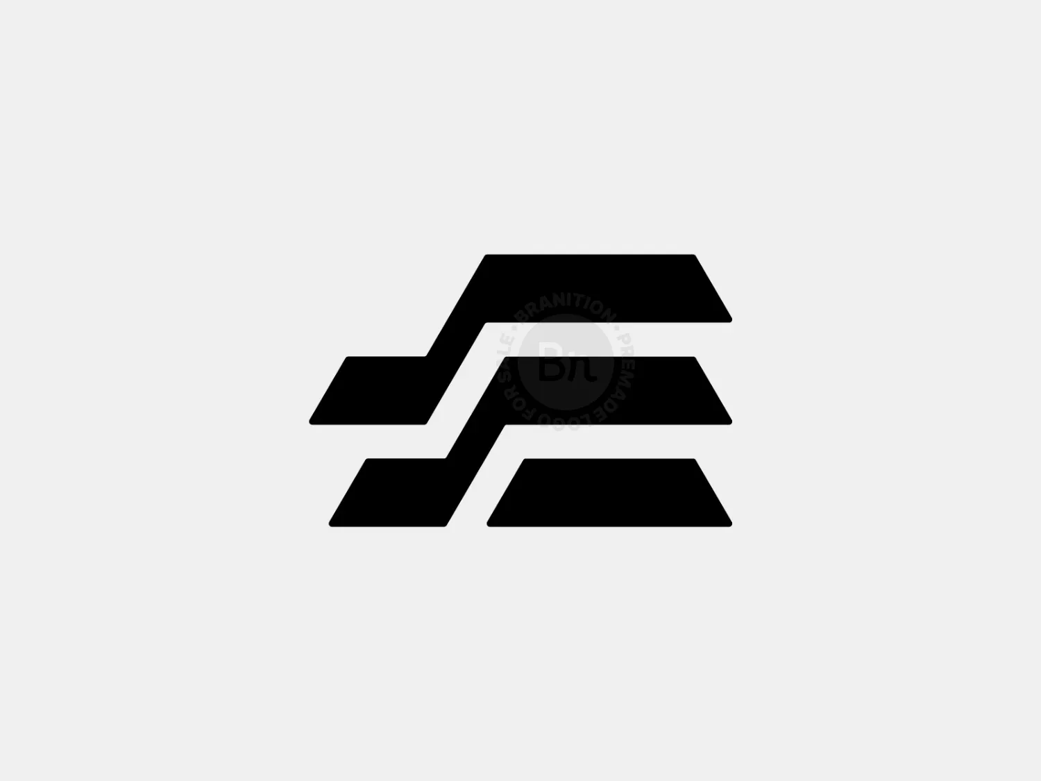 Abstract Letter E Logo Design, E Logo // For Sale