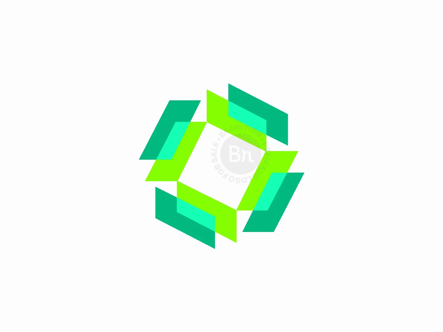 Geometric Box Logo Design