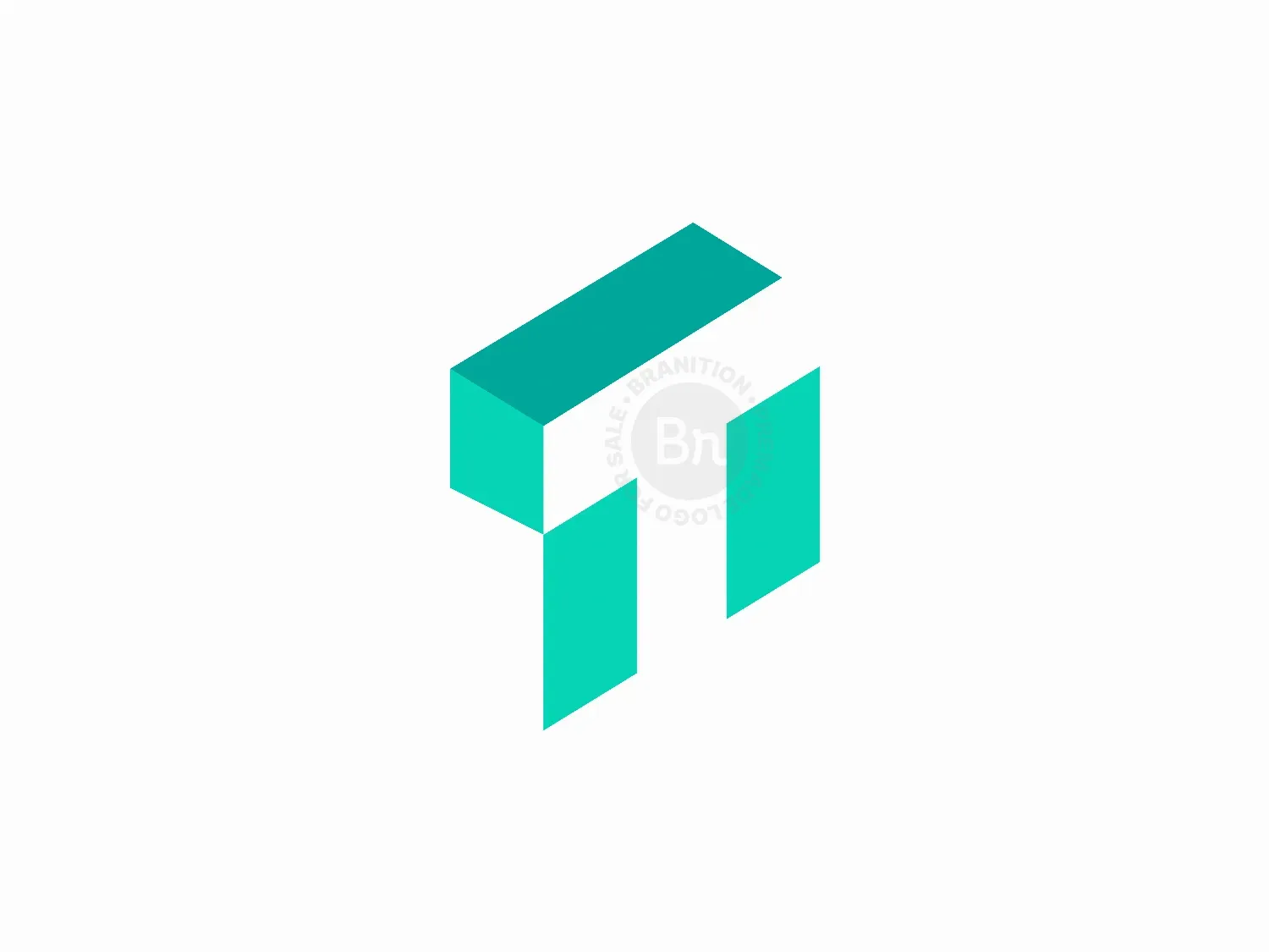 Abstract T Letter Logo Design