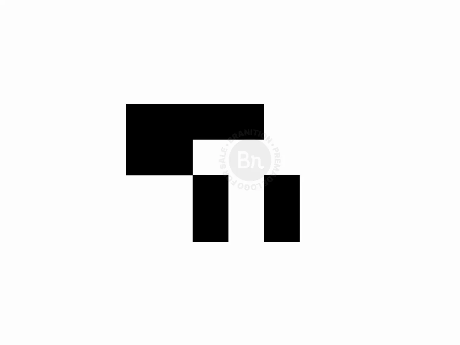 Modern Minimal Letter T Logo Design / For Sale