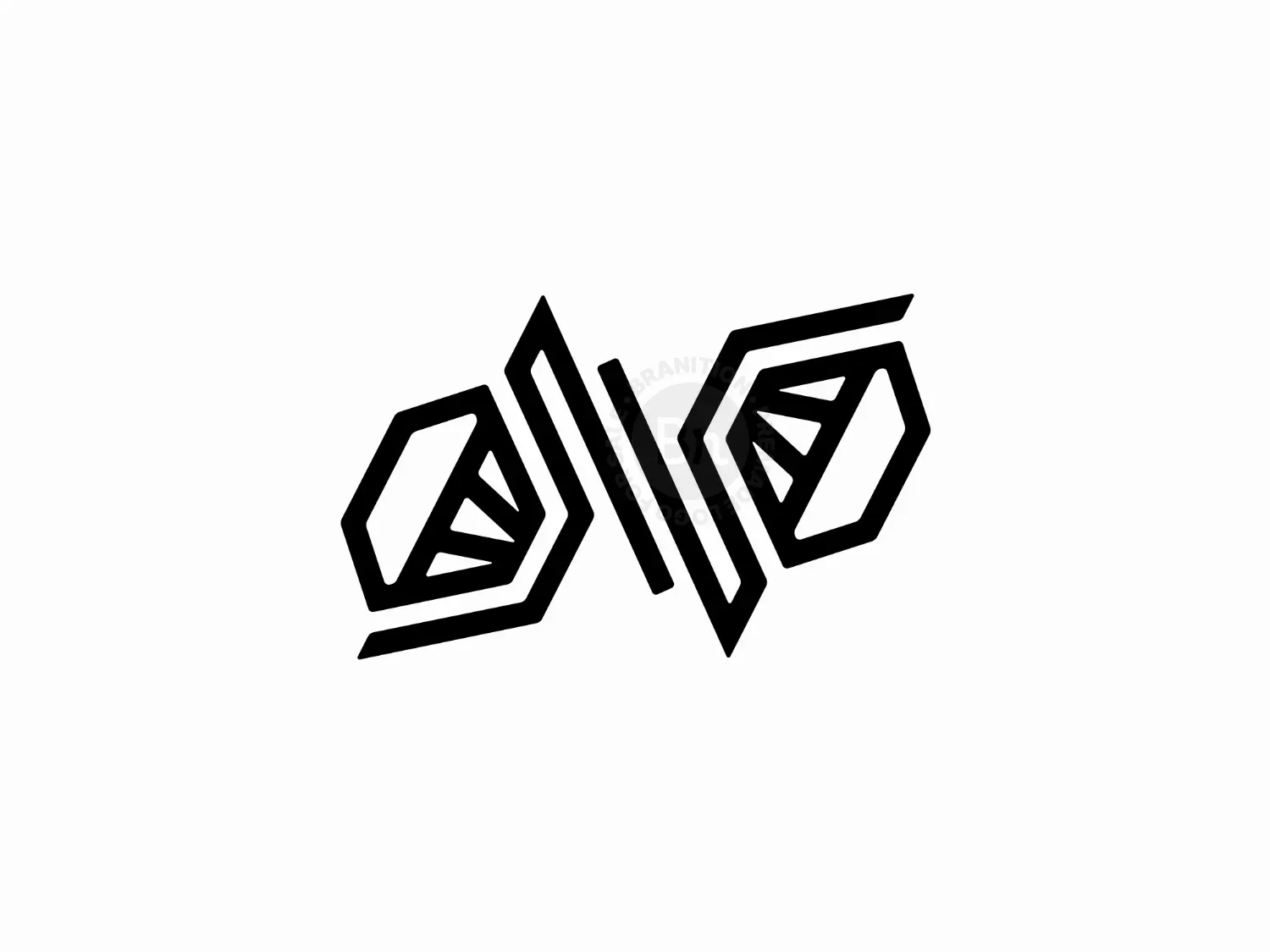 letter n logo 0