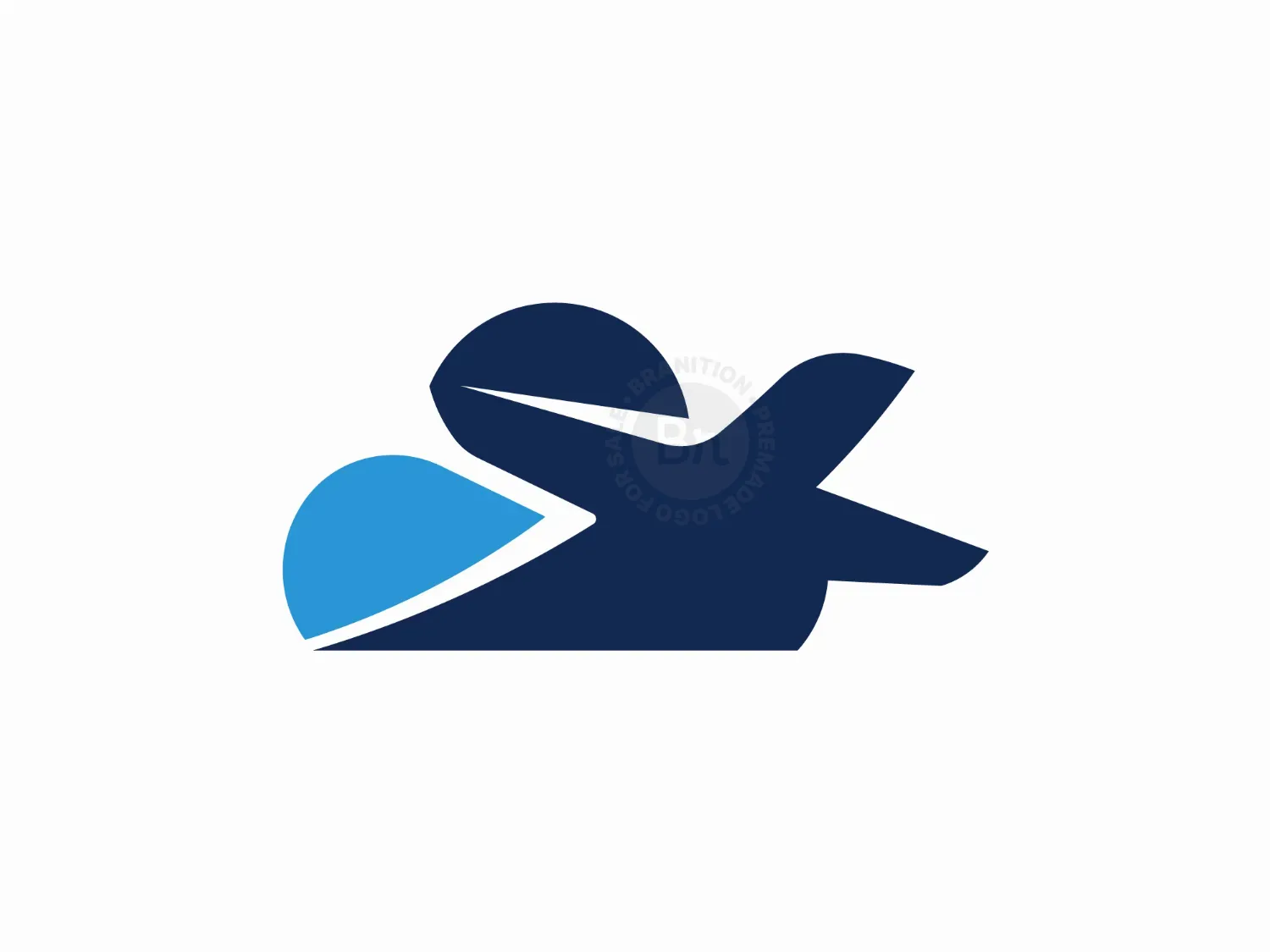 Cloud Air Plane Logo